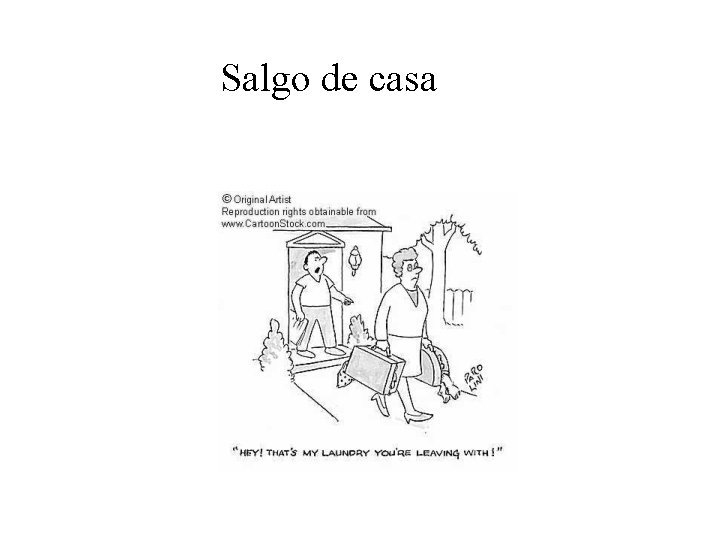 Salgo de casa 