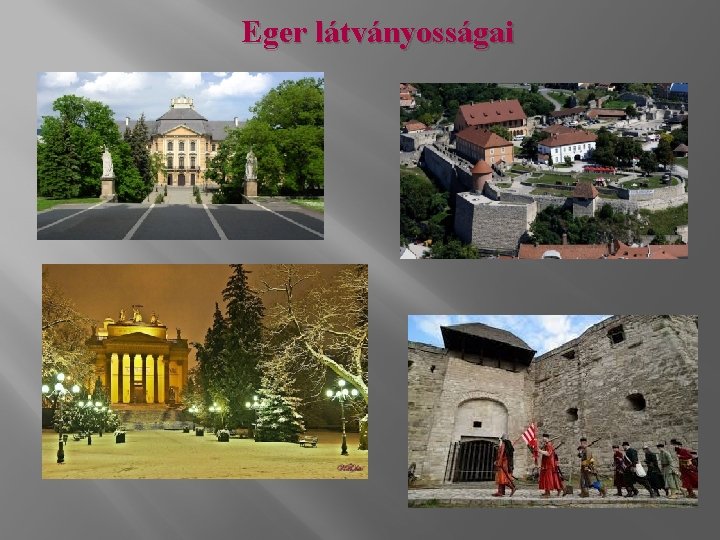 Eger látványosságai 