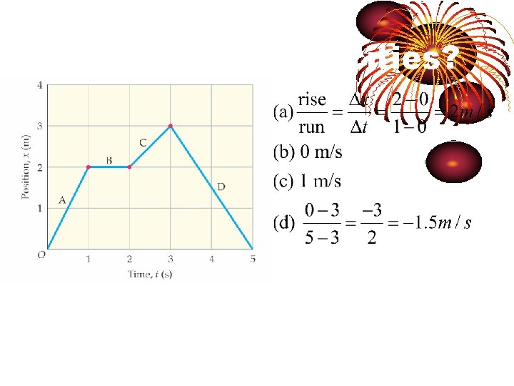What are the velocities? 