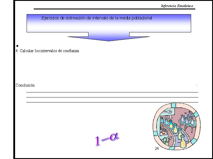 Inferencia Estadistica . Ejercicios de estimación de intervalo de la media poblacional ¨ 4.