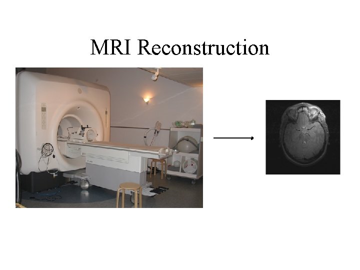 MRI Reconstruction MRI Reconstruction