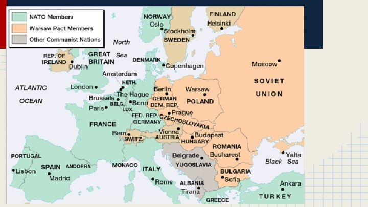 NATO vs Warsaw Pact 
