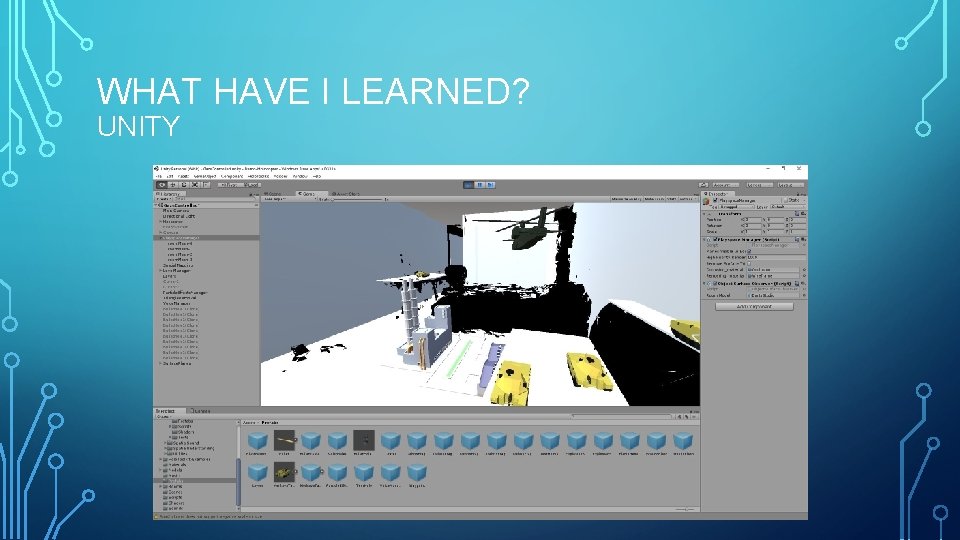 WHAT HAVE I LEARNED? UNITY 