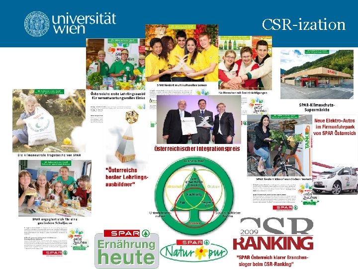 CSR-ization Österreichischer Integrationspreis 