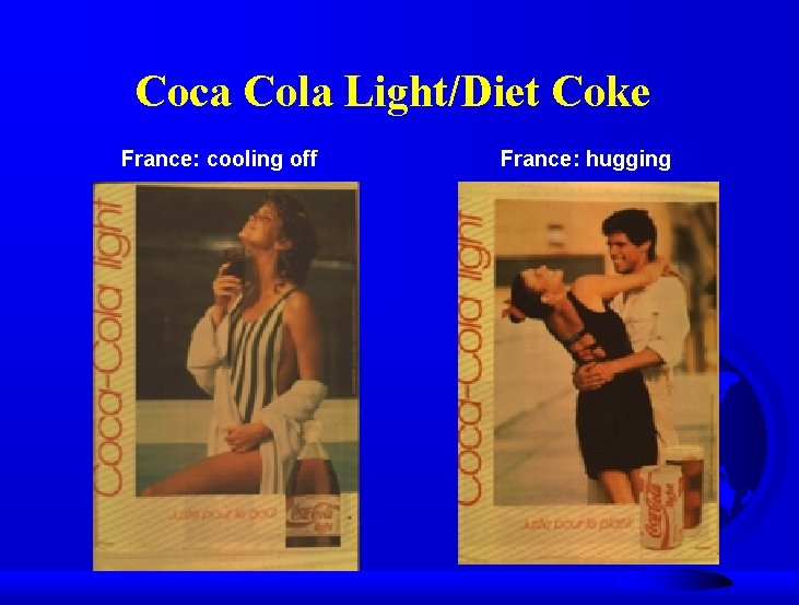 Coca Cola Light/Diet Coke France: cooling off France: hugging 
