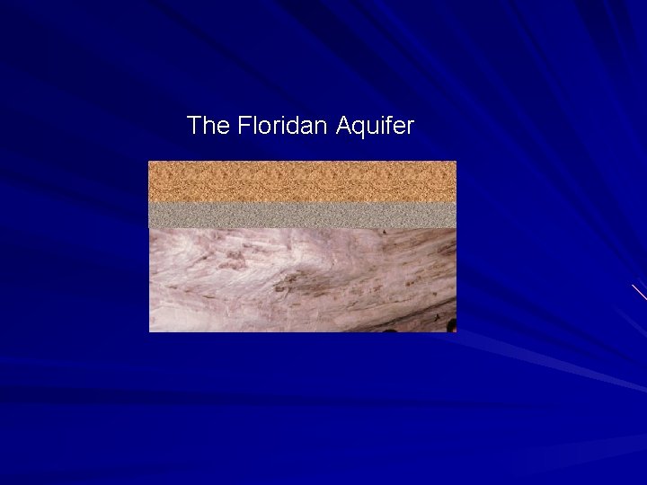 The Floridan Aquifer 