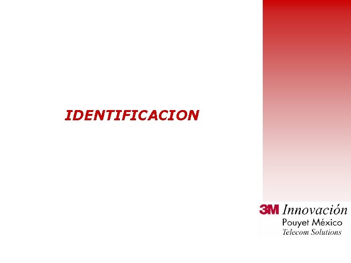 IDENTIFICACION 