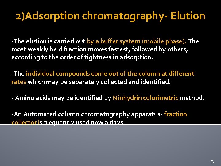 CHROMATOGRAPHY Biochemistry of Medics 1 Chromatography The word