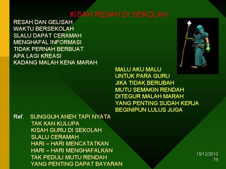 KISAH RESAH DI SEKOLAH RESAH DAN GELISAH WAKTU BERSEKOLAH SLALU DAPAT CERAMAH MENGHAFAL INFORMASI