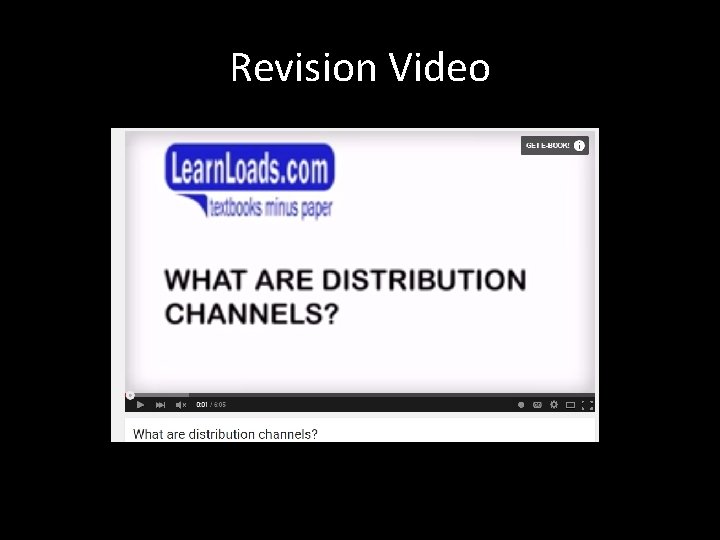 Revision Video 