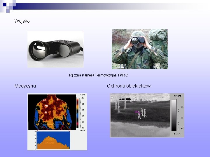 Wojsko Ręczna Kamera Termowizyjna TKR-2 Medycyna Ochrona obiekiektów 