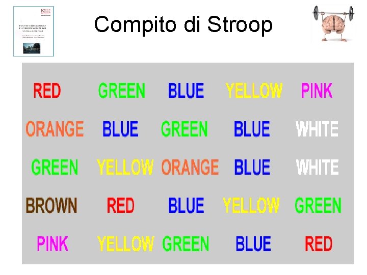 Compito di Stroop 