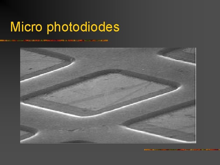 Micro photodiodes 