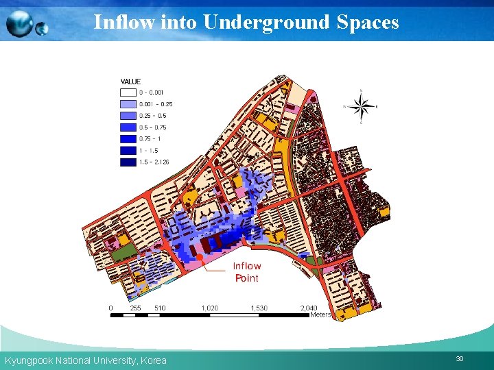 Inflow into Underground Spaces Kyungpook National University, Korea 30 