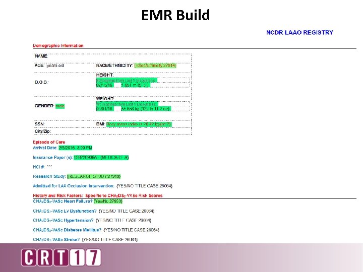 EMR Build 