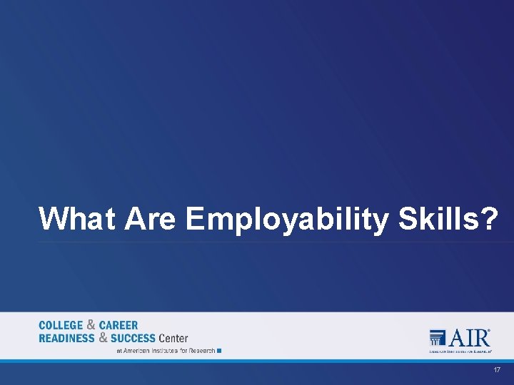 What Are Employability Skills? 17 
