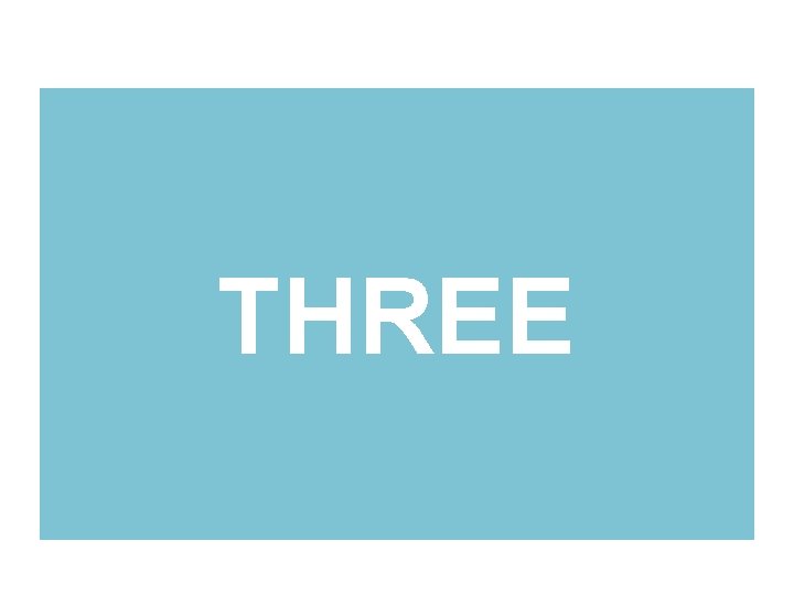 THREE 