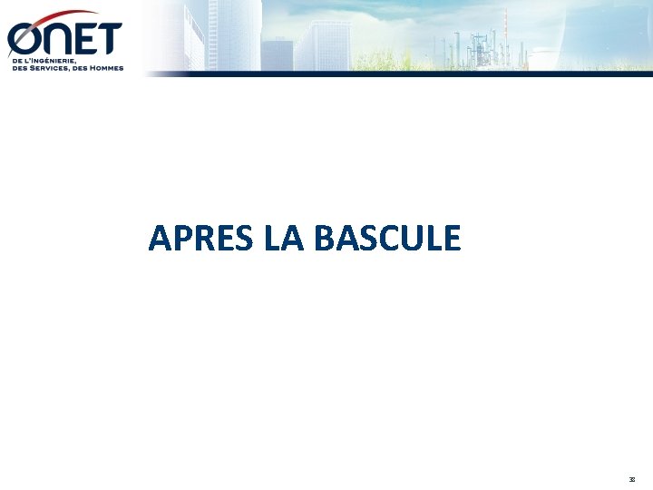 APRES LA BASCULE 38 