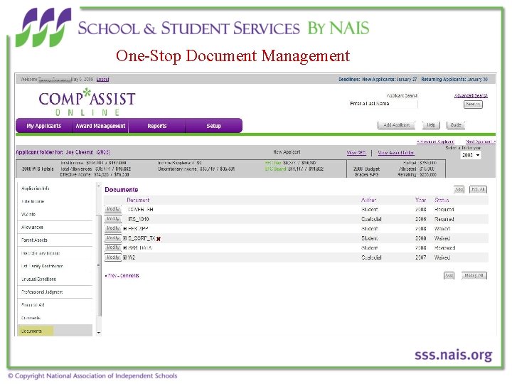 One-Stop Document Management 