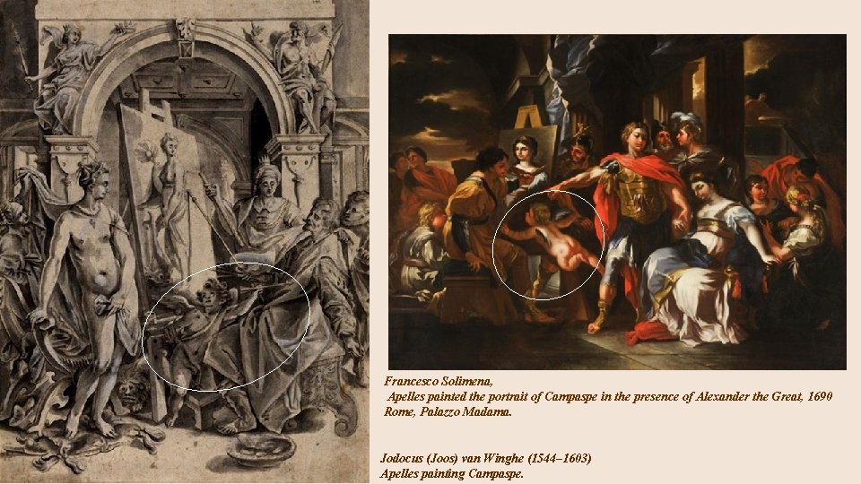 Francesco Solimena, Apelles painted the portrait of Campaspe in the presence of Alexander the