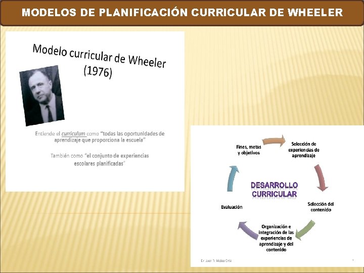 MODELOS DE PLANIFICACIÓN CURRICULAR DE WHEELER 