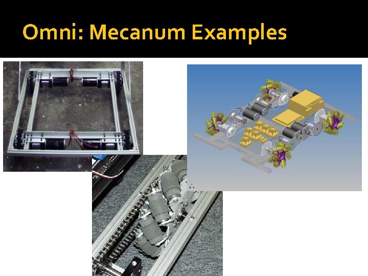 Omni: Mecanum Examples 