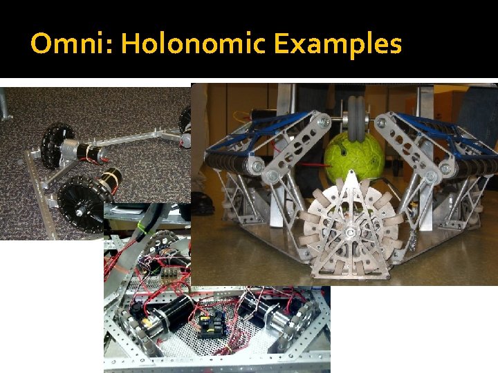 Omni: Holonomic Examples 