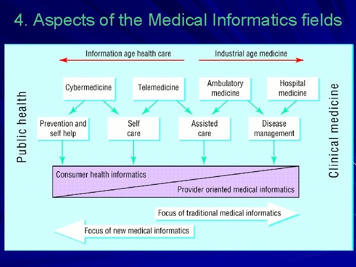 4. Aspects of the Medical Informatics fields 