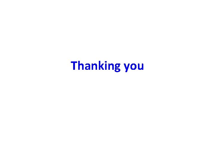 Thanking you 