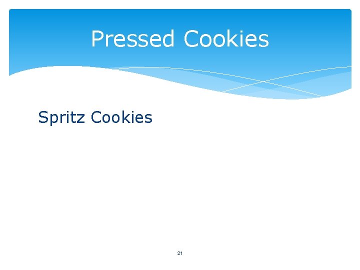 Pressed Cookies Spritz Cookies 21 