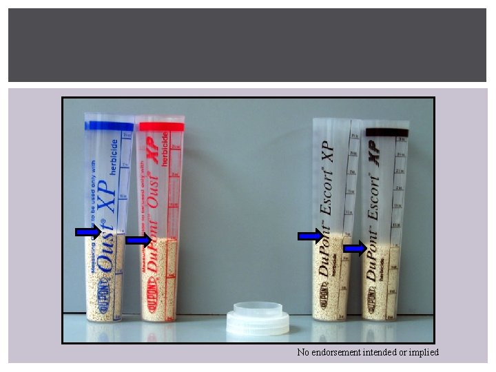 No endorsement intended or implied 