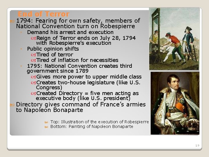 End of Terror 1794: Fearing for own safety, members of National Convention turn on