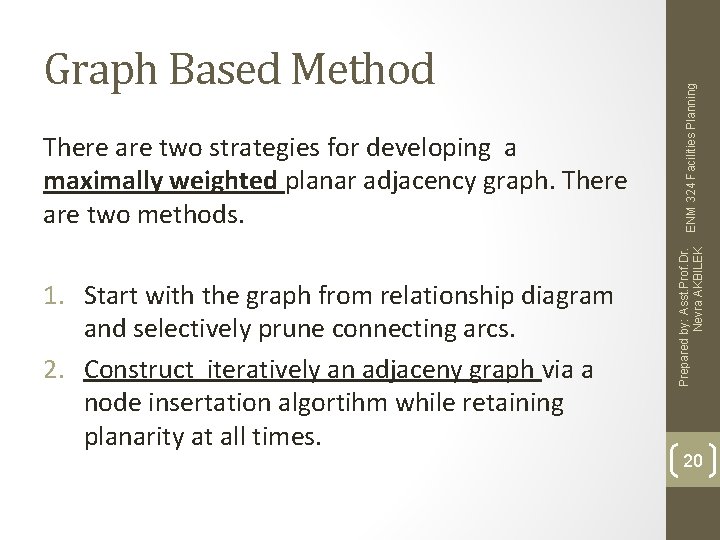 1. Start with the graph from relationship diagram and selectively prune connecting arcs. 2.