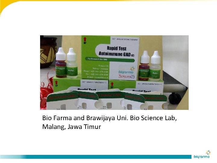 Bio Farma and Brawijaya Uni. Bio Science Lab, Malang, Jawa Timur 