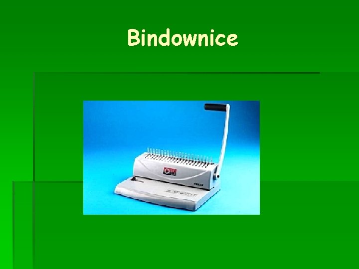 Bindownice 