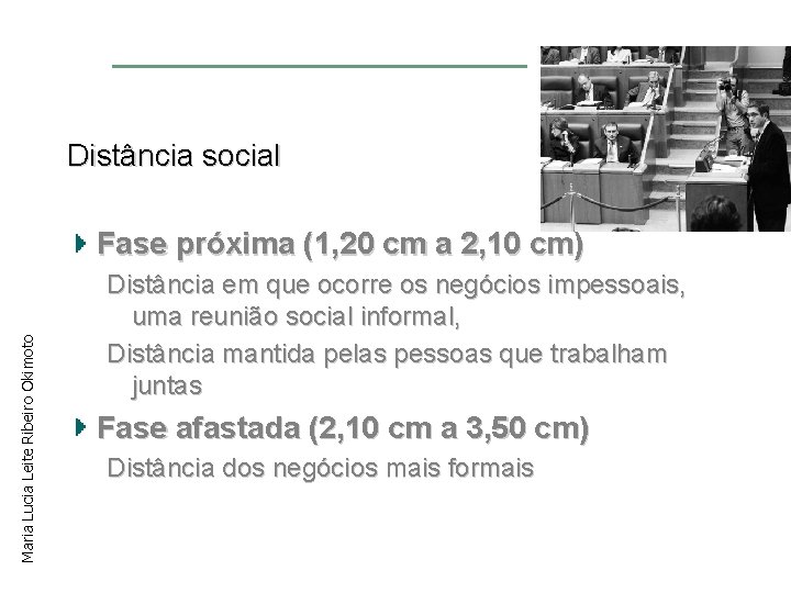 Distância social Maria Lucia Leite Ribeiro Okimoto Fase próxima (1, 20 cm a 2,