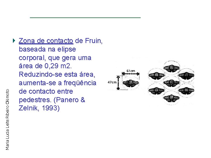 Maria Lucia Leite Ribeiro Okimoto Zona de contacto de Fruin, baseada na elipse corporal,