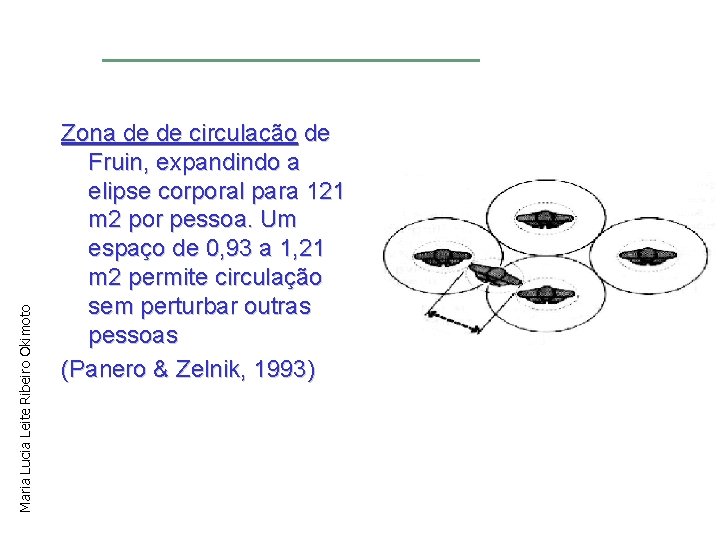 Maria Lucia Leite Ribeiro Okimoto Zona de de circulação de Fruin, expandindo a elipse