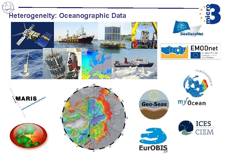Heterogeneity: Oceanographic Data 39 Heterogeneity: Oceanographic Data 39