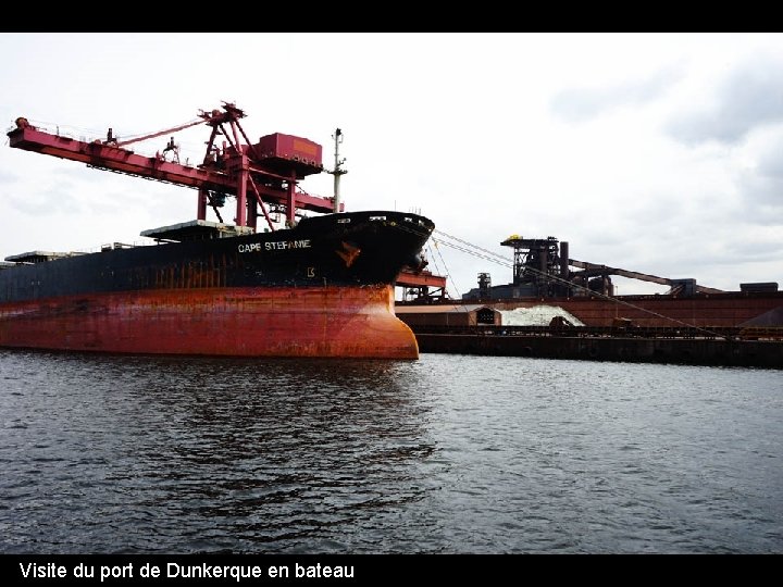 Visite du port de Dunkerque en bateau 