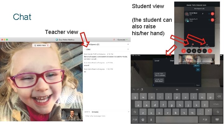 Student view Chat Teacher view © 2018 Cisco and/or its affiliates. All rights reserved.