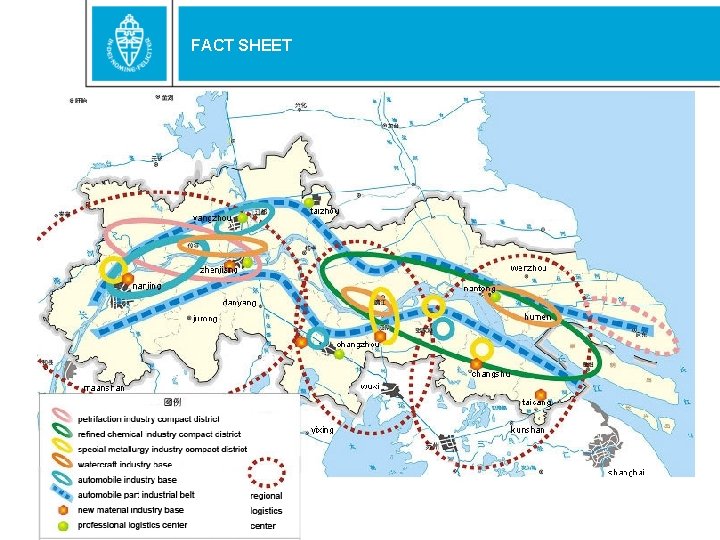 FACT SHEET Yangzte river • • China’s longest river: 6300 km ~ 700 tributaries