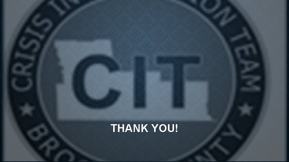 THANK YOU! 
