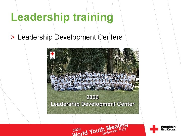 Leadership training > Leadership Development Centers 