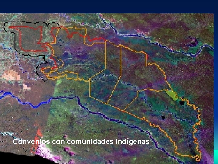 Convenios con comunidades indígenas 