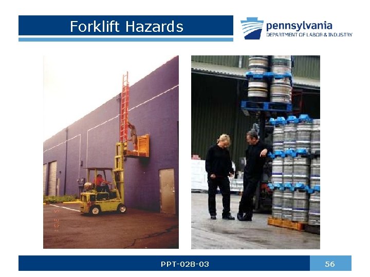 Forklift Hazards PPT-028 -03 56 