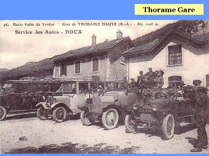 Thorame Gare 