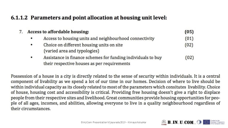 BIn. UCom Presentation Vijaywada 2019 - Kimaya Keluskar 