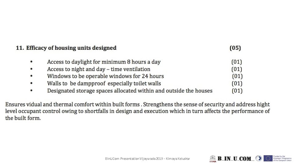 BIn. UCom Presentation Vijaywada 2019 - Kimaya Keluskar 