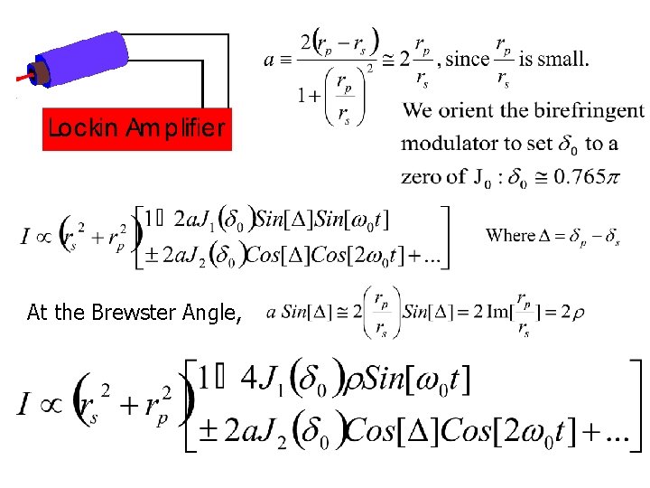 At the Brewster Angle, 